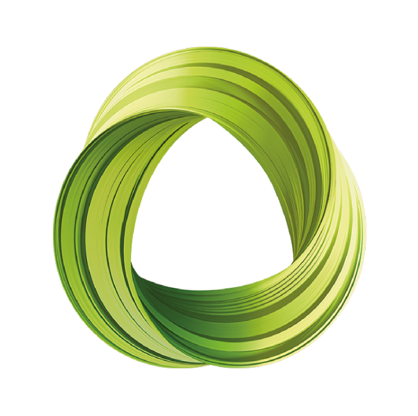 A spiral displaying a bright taste